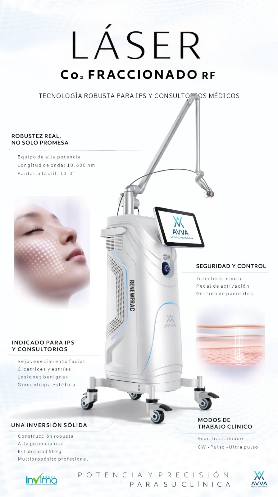 Láser CO2 Fraccionado